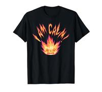 Disney And Pixar’s Elemental Ember Lumen I Am Calm! Maglietta, Uomo, Nero, 5XL