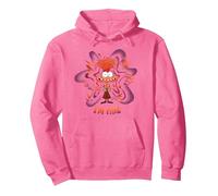 Disney And Pixar’s Inside out 2 Emotions Anxiety I’m Fine Felpa con Cappuccio, Unisex per Adulti, Rosa Acceso, S