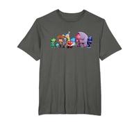 Disney And Pixar’s Inside out 2 Emotions Group all Together Maglietta
