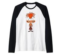 Disney and Pixar’s Inside Out 2 Toony Colors Emotion Anxiety Maglia con Maniche Raglan