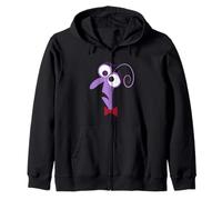 Disney And Pixar’s Inside out Fear Purple Felpa con Cappuccio