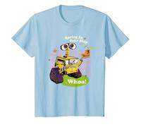 Disney And Pixar’s Wall-E Easter Spring in Your Step Whoa! Maglietta, Bambini, Celeste, 10 Anni