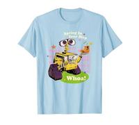 Disney And Pixar’s Wall-E Easter Spring in Your Step Whoa! Maglietta, Uomo, Celeste, XL