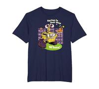 Disney And Pixar’s Wall-E Easter Spring in Your Step Whoa! Maglietta, Uomo Taglie Grandi, Navy, 6X Tall