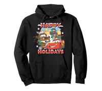 Disney And Pixar's Cars Happy Holidays Christmas Pals Felpa con Cappuccio