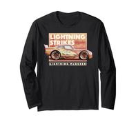 Disney And Pixar's Cars Lightning McQueen Strikes Again Maglia a Manica