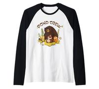 Disney And Pixar's Hoppers Pond Crew Beaver Mabel & Friends Maglia con Maniche Raglan