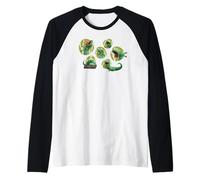 Disney And Pixar's Hoppers Tom Lizard Moods & Funny Faces Maglia con Maniche Raglan