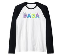 Disney And Pixar's Monsters, INC. Dada Father's Day Birthday Maglia con Maniche Raglan