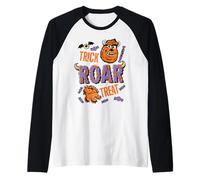 Disney And Pixar's Monsters, INC. Halloween Trick Roar Treat Maglia con Maniche Raglan