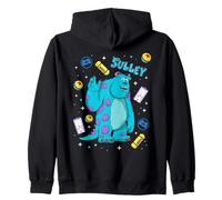 Disney And Pixar's Monsters, INC. Sulley Big Pose Collage Felpa con Cappuccio