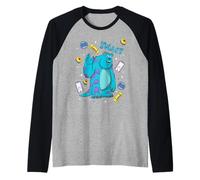 Disney And Pixar's Monsters, INC. Sulley Big Pose Collage Maglia con Maniche Raglan