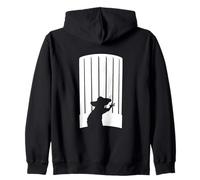 Disney and Pixar's Ratatouille Chef Hat Remy Silhouette Felpa con Cappuccio