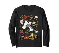 Disney And Pixar's Ratatouille Stylized Chef Remy Cooking Maglia a Manica