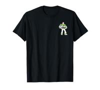 Disney And Pixar's Toy Story Buzz Lightyear Pocket Logo Maglietta