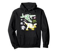 Disney And Pixar's Toy Story Buzz Lightyear & Rex in Space Felpa con Cappuccio