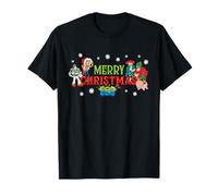 Disney And Pixar's Toy Story Merry Christmas Holiday Group Maglietta