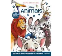 Disney animals. Coloring antistress per tutte le età. Ediz. illustrata