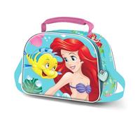 Disney Ariel Dive-Borsa Porta Merenda 3D, Turchese, 26 x 20 cm, Capacità 5 L