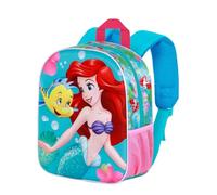 KARACTERMANIA Zaino unisex Elite 3D a forma di cuore, confezione da 1, Ariel Turchese, One Size, Zaino Elite 3D Immersione