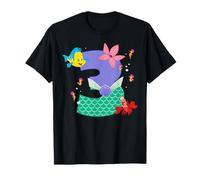Disney Ariel Numbers "3" Third 3rd Birthday Party Gift Maglietta