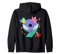 Disney Ariel Numbers "9" Ninth 9th Birthday Party Gift Felpa con Cappuccio