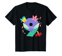 Disney Ariel Numbers "9" Ninth 9th Birthday Party Gift Maglietta
