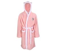 Disney Aristocats Marie - Accappatoio in pile super morbido con cappuccio, da donna, rosa, Large/X-Large