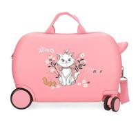 Disney Aristocats Marie Luggage - Bagaglio per bambini, il bagaglio a mano a 4 ruote con serratura a combinazione laterale Aristocats Marie è realizzato in ABS, un materiale rigido e leggero.