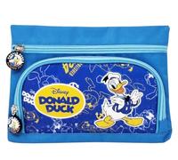 Disney Astuccio Donald Duck per la Scuola con 2 Scomparti Chiusura a Cerniera