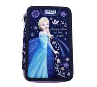 Disney Astuccio scolastico a tre scomparti completo Frozen Always Close To The Heart - Must Team