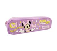 Disney Astuccio scolastico in silicone Minnie Mouse Must (1 scomparto)