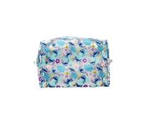 DISNEY Stitch - Astuccio trasparente stampato Lilo & Stitch, ideale per riporre oggetti, WC, scuola, impermeabile, con chiusura, prodotto ufficiale, trasparente, Format moyen, Astuccio