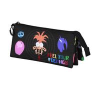 Disney Astuccio Triplo Astuccio Triplo, Taglia Unica Multicolore Inside Out 2