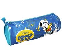 Disney Astuccio Tubolare Tombolino Paperino Donald Duck per Scuola Dimensione 22 x 8 cm