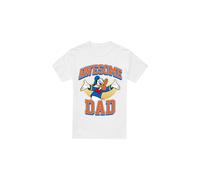 Disney Awesome Dad Maglietta Daffy Duck Uomo (TV3708)
