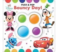 Disney Baby: Bouncy Day Push & Pop (Libro di cartone)