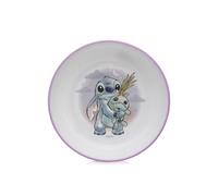 DISNEY BABY Lilo & Stitch - Ciotola antiscivolo, per bambini, pasto per bambini, adatta al microonde, +10 mesi