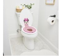 DISNEY BABY- MINNIE- Riduttore universale adesivo per sedile WC per bambini, innovativo, installazione rapida, semipermanente