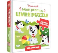 DISNEY BABY - Mon Premier Livre Puzzle Évolutif - Les Animaux
