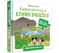 DISNEY BABY - Mon Premier Livre Puzzle Évolutif - Les Animaux Vol. 2