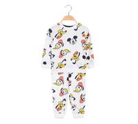 Disney Baby Pigiama da neonato in cotone con stampe Topolino - bianco