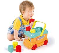 Disney Baby Sortierbus con Winnie the Pooh, gioco plug-in per motilità e coordinazione per bambini a partire da 10 mesi, 17282 Clementoni