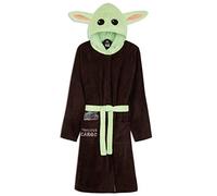 Disney Baby Yoda Vestaglia Uomo Invernale, Simpatica Giacca da Camera in Pile con il Piccolo Yoda Mandalorian, Regali Uomo Divertenti, Regalo di Natale (XL)