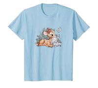 Disney Bambi And Thumper Snuggles Maglietta, Bambini, Celeste, 6 Anni