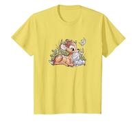 Disney Bambi And Thumper Snuggles Maglietta, Bambini, Limone, 3 Anni