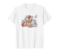 Disney Bambi And Thumper Snuggles Maglietta, Uomo, Bianco, 6XL