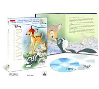 Disney Bambi Anniversary Edition (Blu-ray + DVD + Digital HD) Exclusive 32-Page Book & Collectible Tyrus Wong Lithograph
