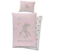 Disney Bambi Completo Lenzuola Per Bambini Baby 100x135cm + 40x60cm 2 Pezzi