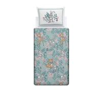 Disney Bambi E Thumper Set Copripiumino Singolo 2-in-1 Disegni 100% Cotone